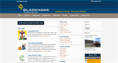 Desktop Screenshot of blackhawkchristian.org